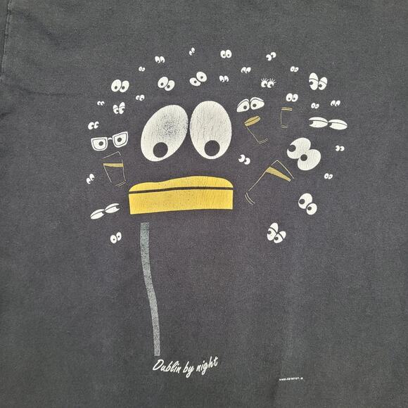 Vintage Dad Joke Beer Shirt Small 18x26 Dublin-By-Night - Picture 3 of 13